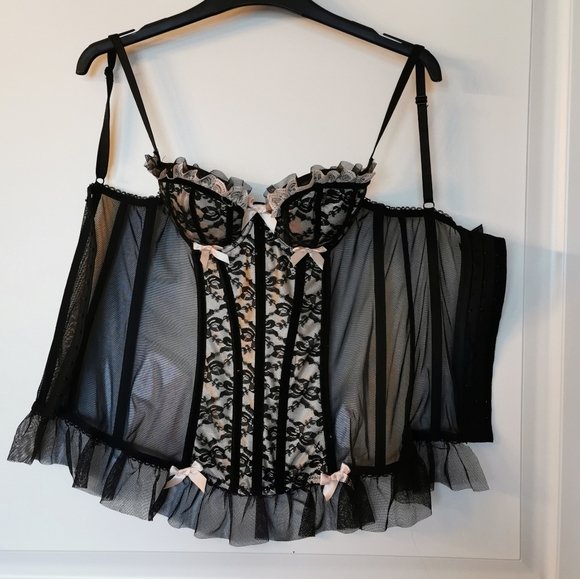 NWOT Ann Summers lace embellished corset - Picture 5 of 8